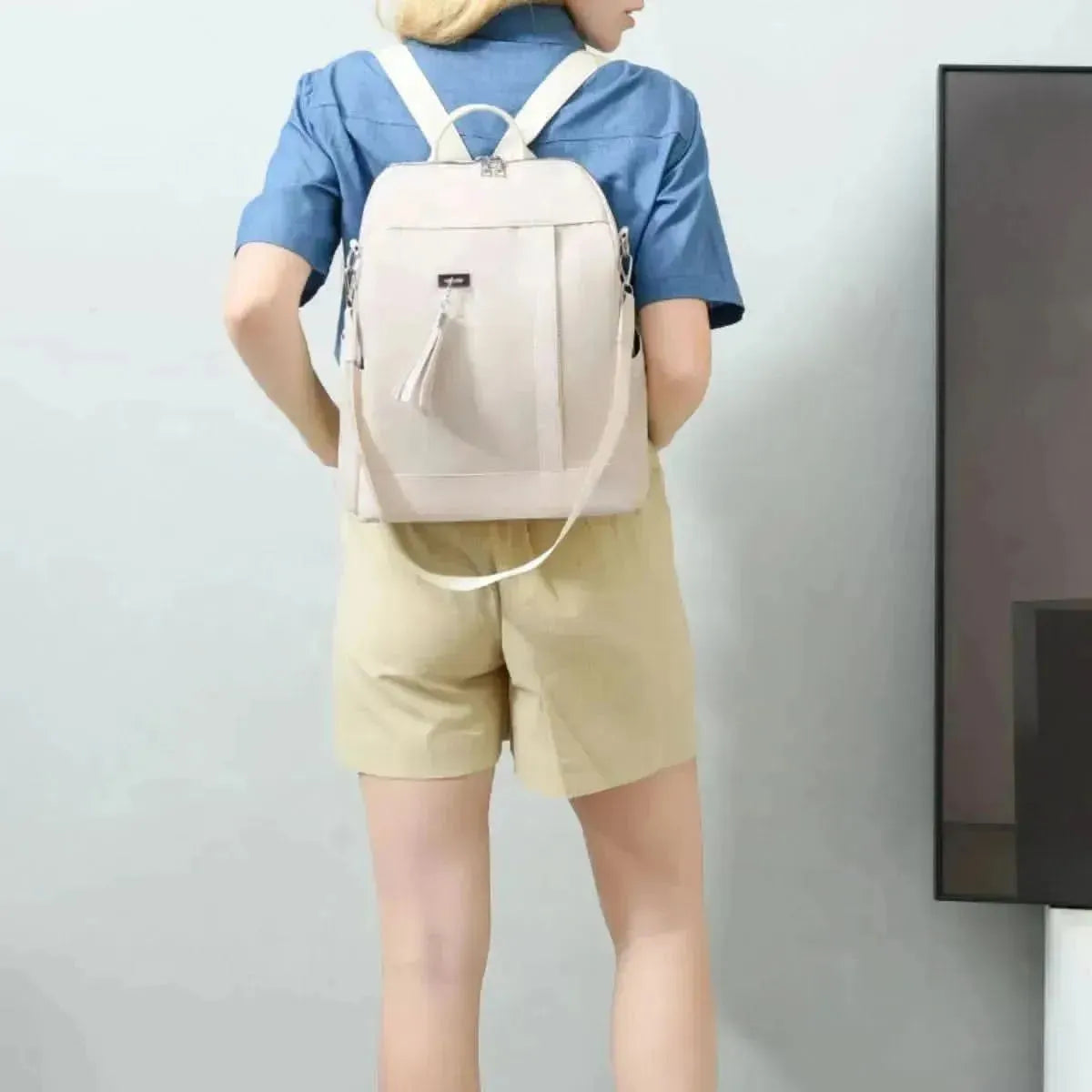 Tassel Oxford Cloth Backpack Bag - Bad Moms Club