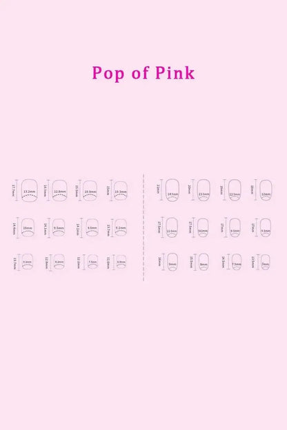 SO PINK BEAUTY Press On Nails 2 Packs - Bad Moms Club