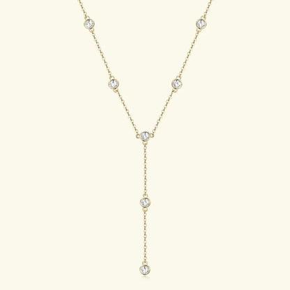 1.1 Carat Moissanite 925 Sterling Silver Necklace - Bad Moms Club