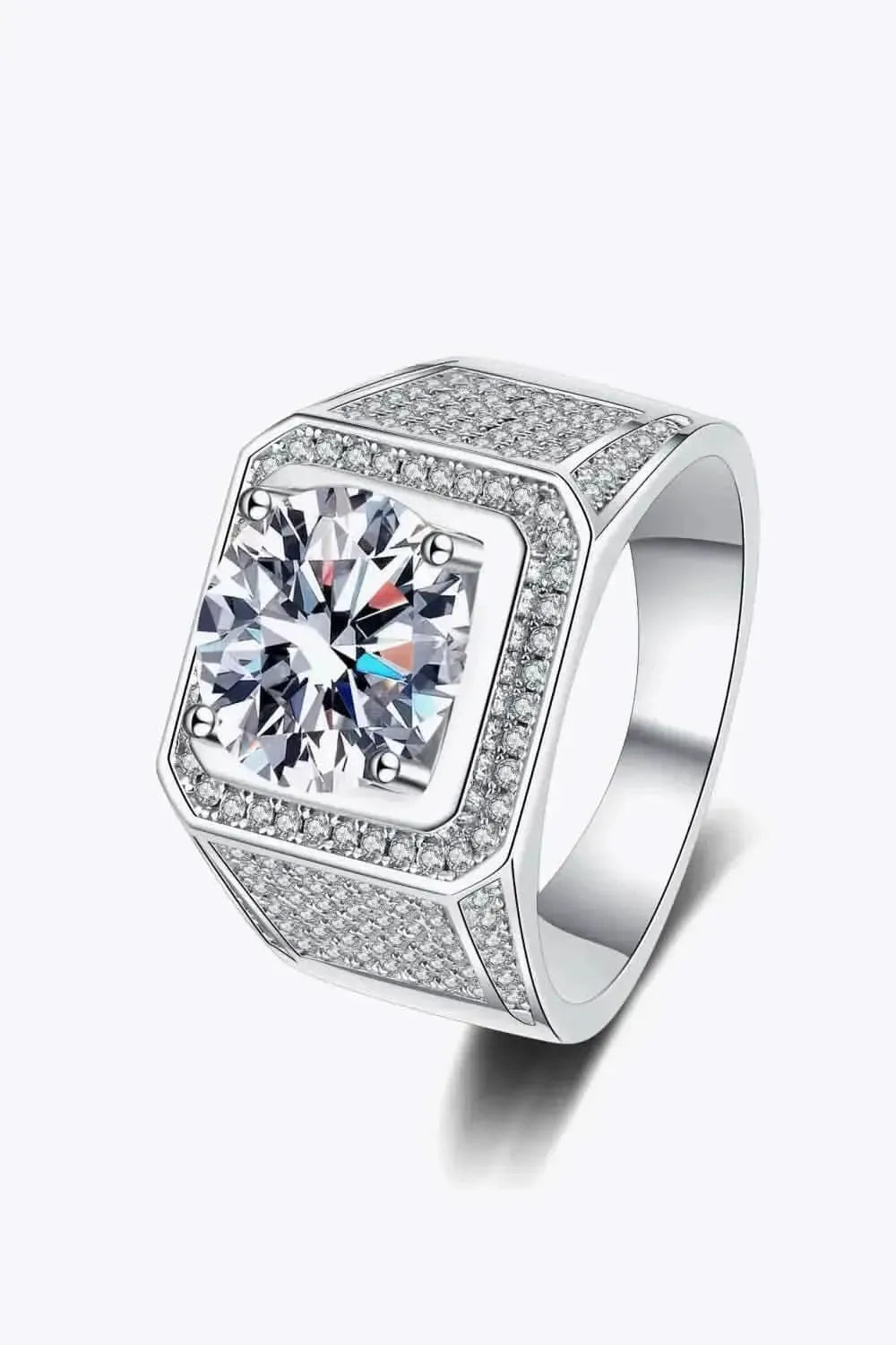 Bring It Home 925 Sterling Silver Moissanite Ring - Bad Moms Club