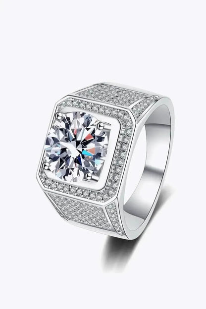 Bring It Home 925 Sterling Silver Moissanite Ring - Bad Moms Club