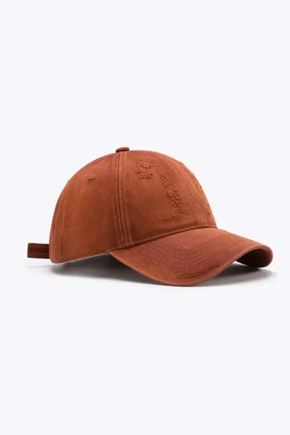 Distressed Adjustable Baseball Cap - Bad Moms Club