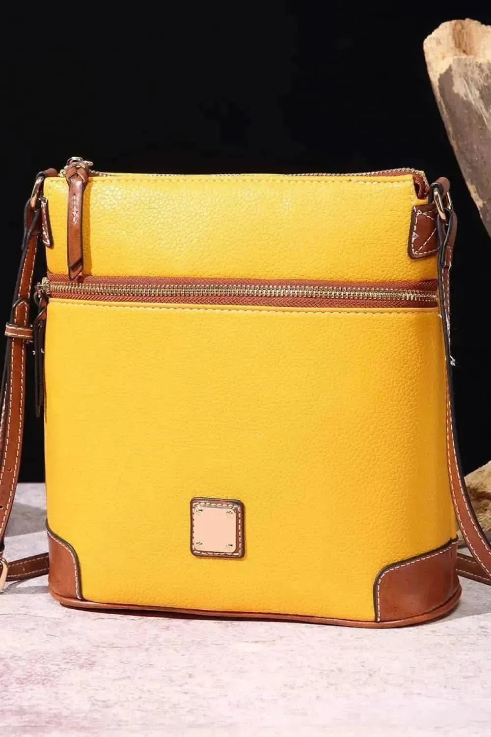 PU Leather Crossbody Bag - Bad Moms Club