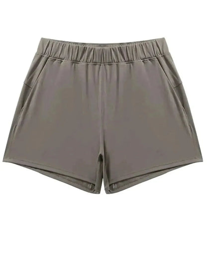 Elastic Waist Active Shorts - Bad Moms Club