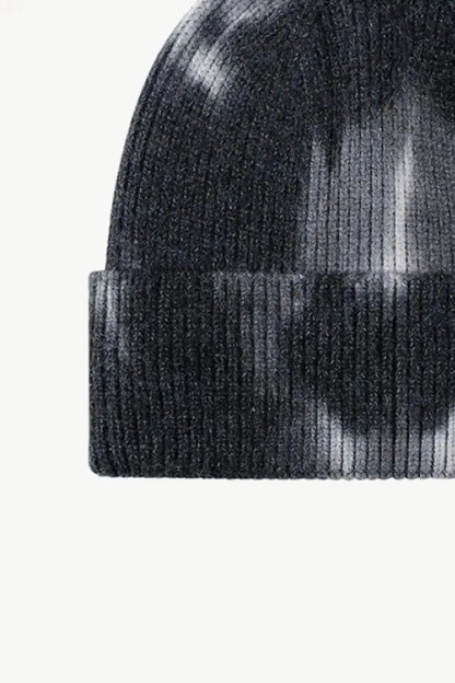 Tie-Dye Cuffed Knit Beanie - Bad Moms Club