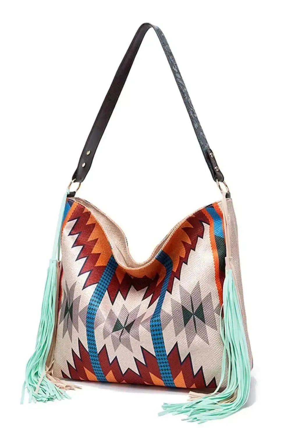 Geometric Canvas Tote Bag - Bad Moms Club