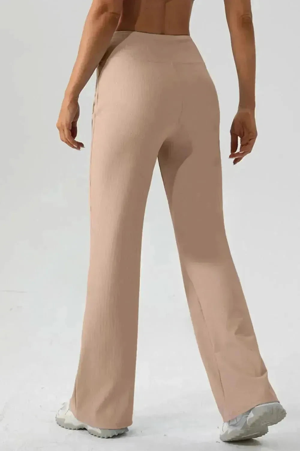 High Waist Straight Active Pants - Bad Moms Club