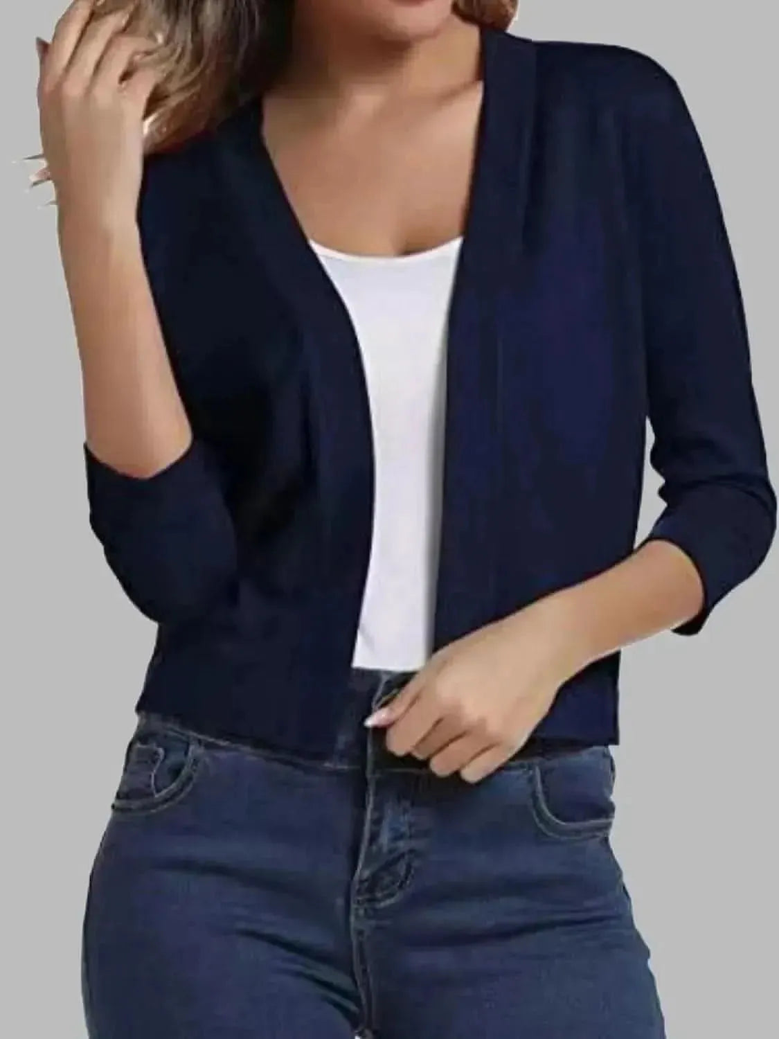 Open Front Cardigan - Bad Moms Club