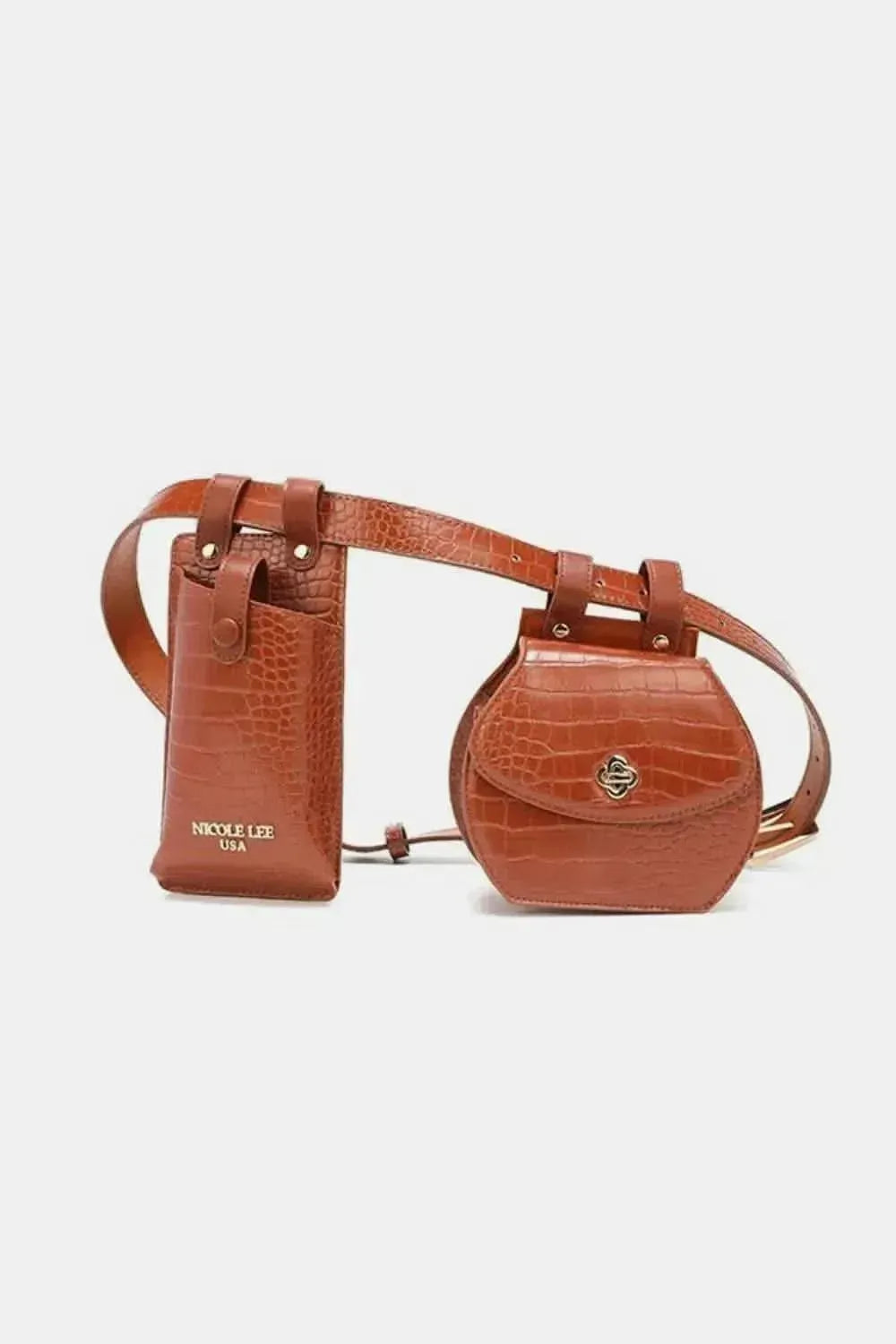 Nicole Lee USA 2 Piece Texture Belt Bag - Bad Moms Club