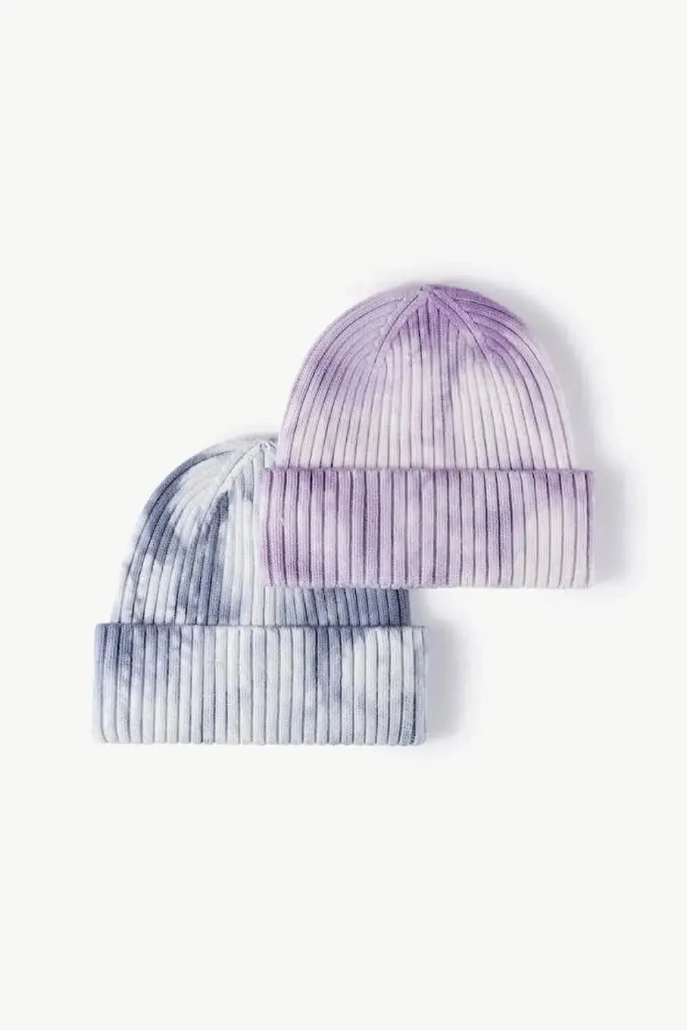 Tie-Dye Ribbed Cuffed Beanie - Bad Moms Club