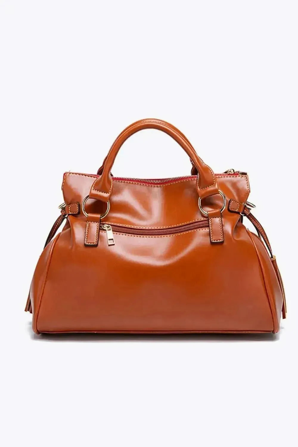 PU Leather Handbag with Tassels - Bad Moms Club