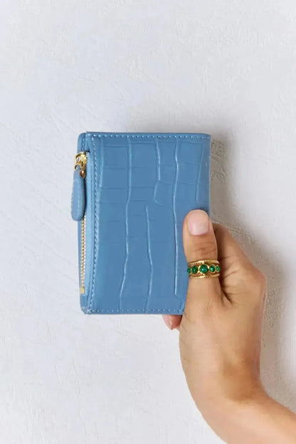 David Jones Texture PU Leather Mini Wallet - Bad Moms Club