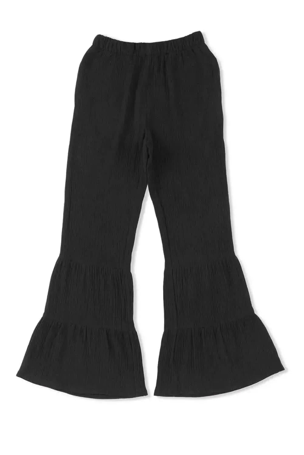 Long Flare Pants with Pocket - Bad Moms Club