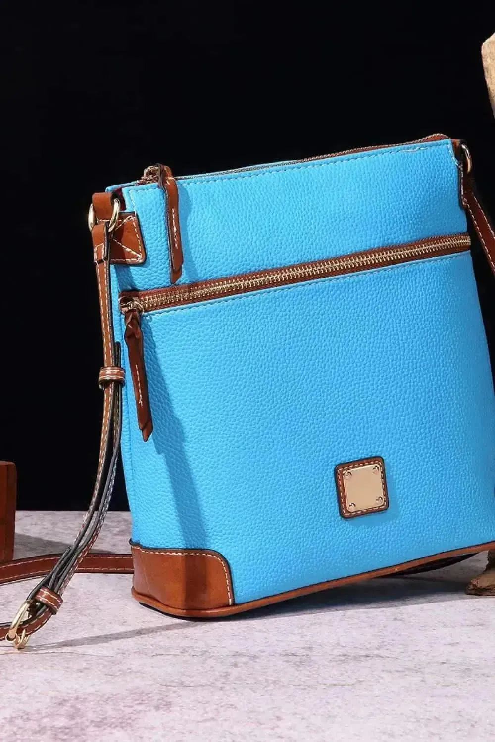 PU Leather Crossbody Bag - Bad Moms Club