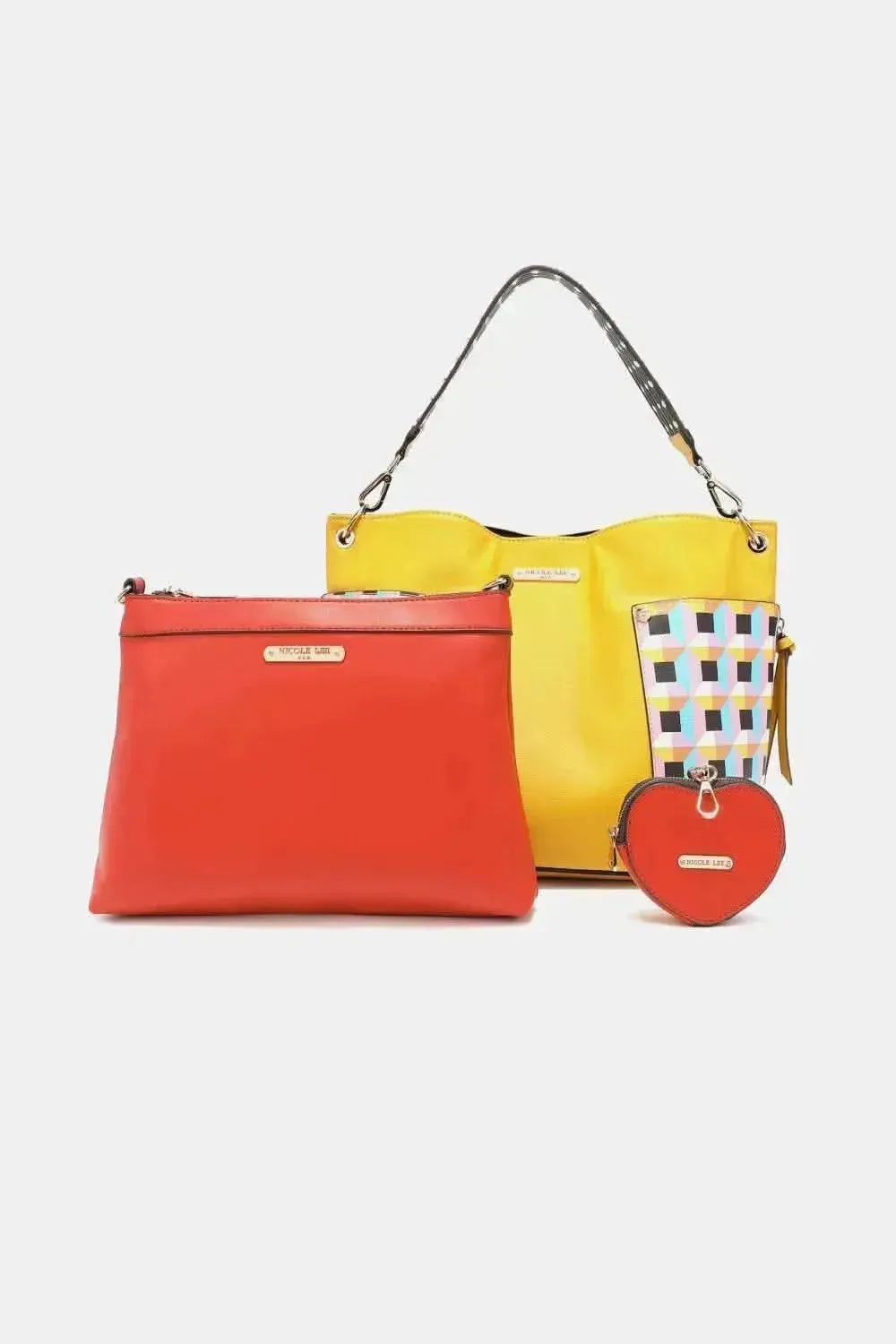 Nicole Lee USA Quihn 3-Piece Handbag Set - Bad Moms Club