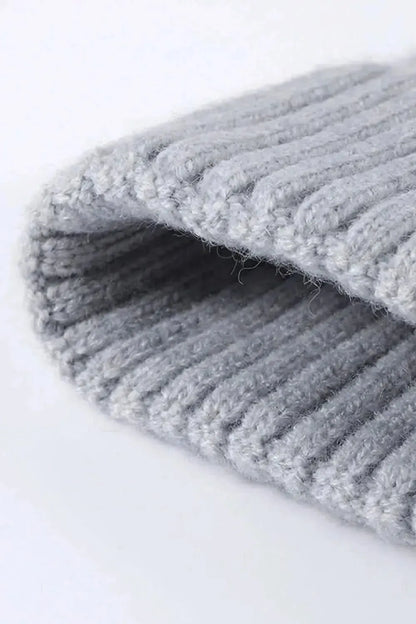 Cable-Knit Cuff Beanie - Bad Moms Club
