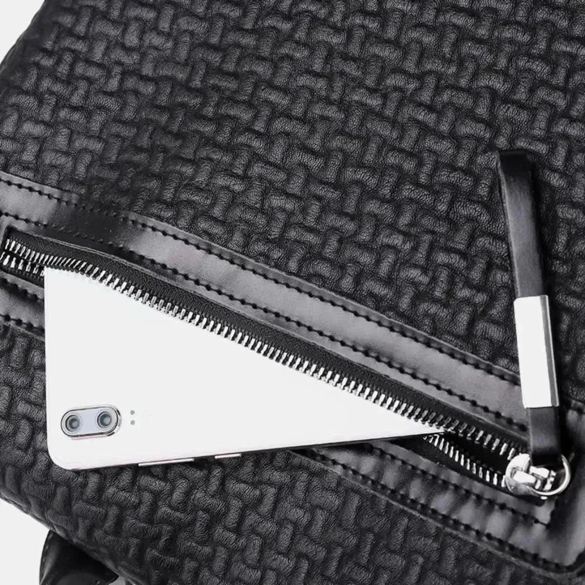 PU Leather Backpack Bag - Bad Moms Club