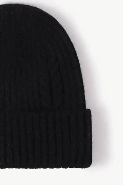 Cable-Knit Cuff Beanie - Bad Moms Club