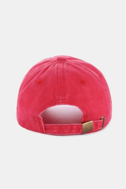 Zenana Washed ATLANTA Embroidered Baseball Cap - Bad Moms Club