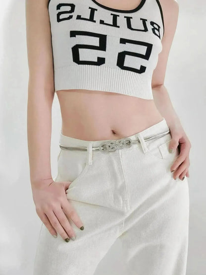 Knot Buckle Metal Belt - Bad Moms Club
