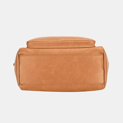 David Jones Zipper PU Leather Handbag - Bad Moms Club