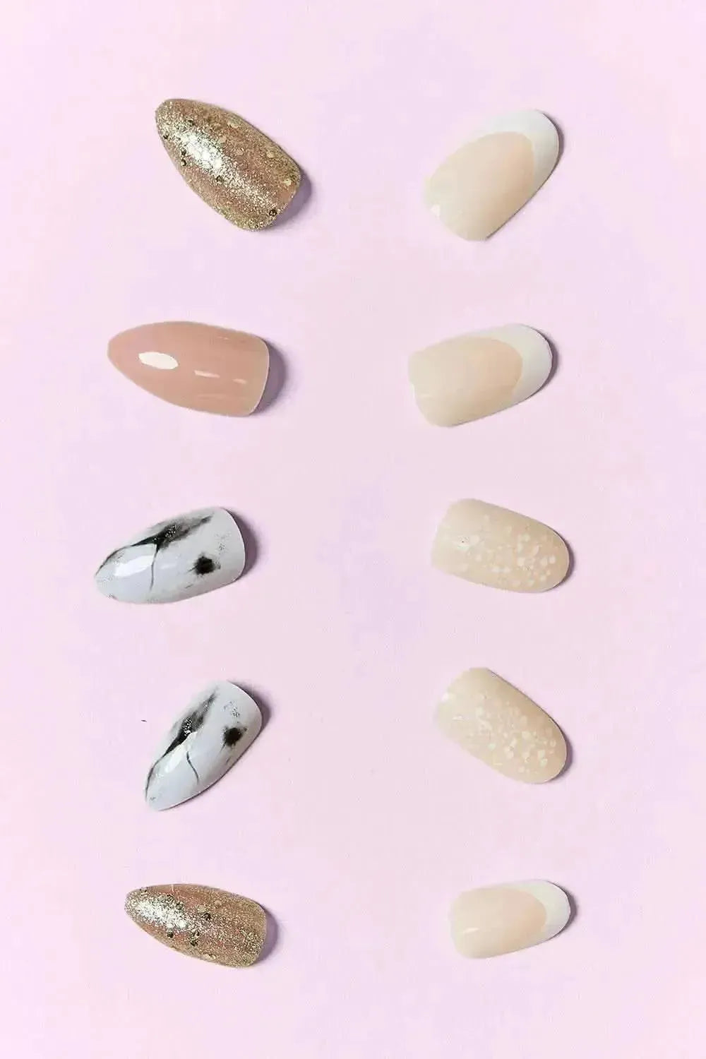 SO PINK BEAUTY Press On Nails 2 Packs - Bad Moms Club