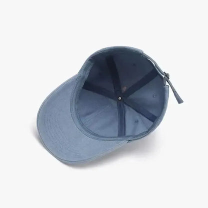 Distressed Cotton Baseball Cap - Bad Moms Club