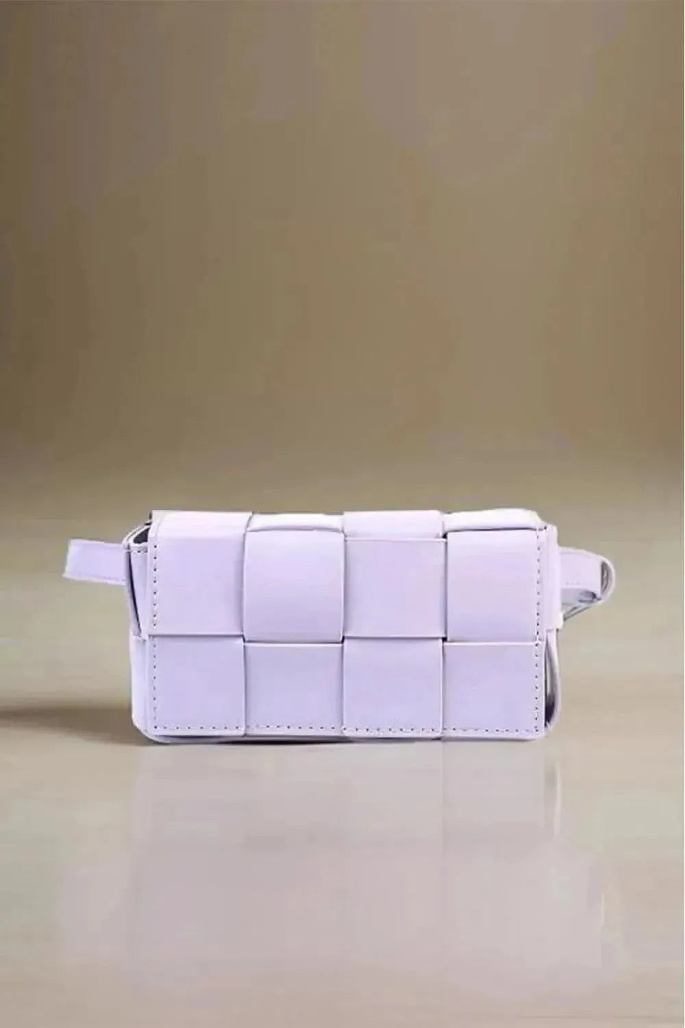 Zenana Vegan Leather Woven Crossbody Bag - Bad Moms Club