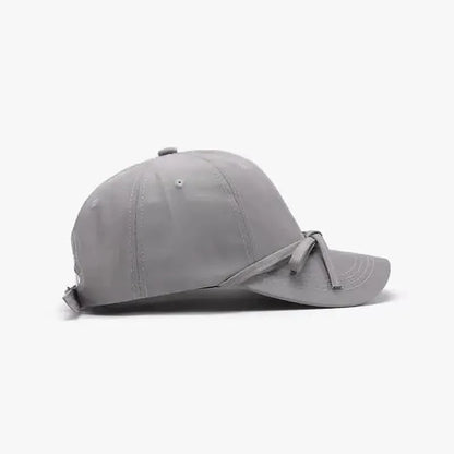 Tied Bow Cotton Baseball Cap - Bad Moms Club