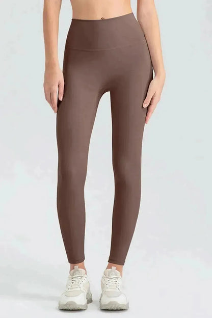 High Waist Skinny Active Pants - Bad Moms Club