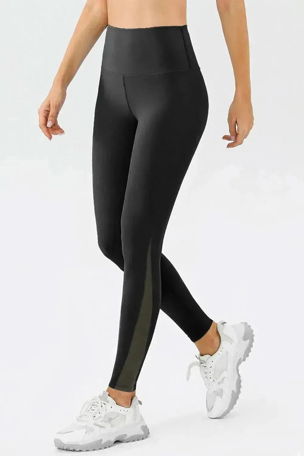 High Waist Skinny Active Pants - Bad Moms Club