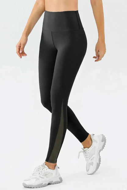 High Waist Skinny Active Pants - Bad Moms Club
