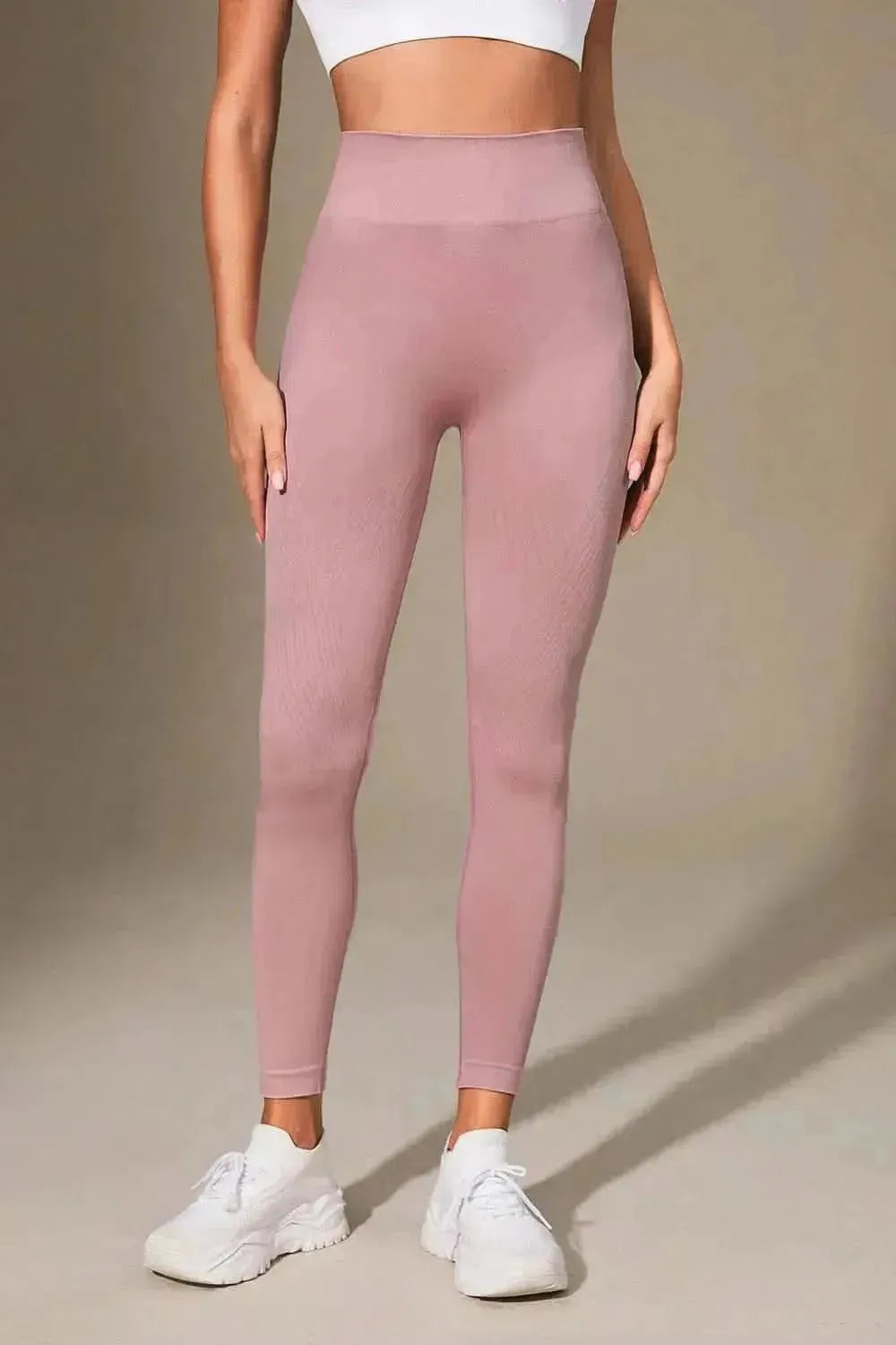 Wide Waistband Sports Leggings - Bad Moms Club
