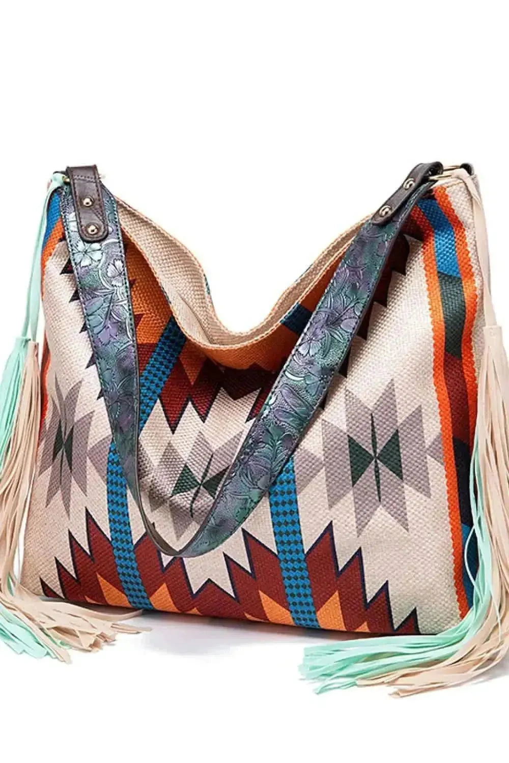 Geometric Canvas Tote Bag - Bad Moms Club