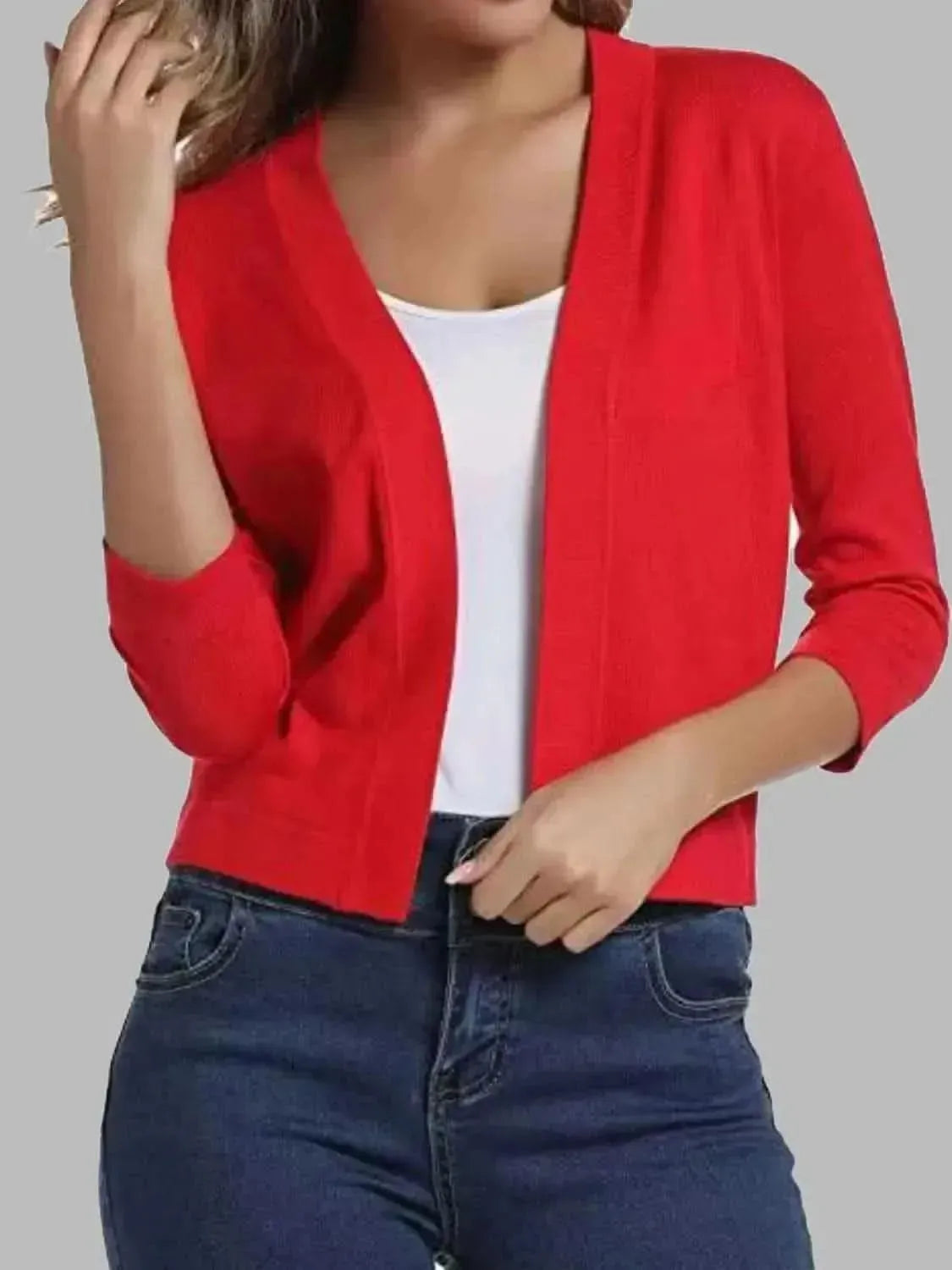 Open Front Cardigan - Bad Moms Club