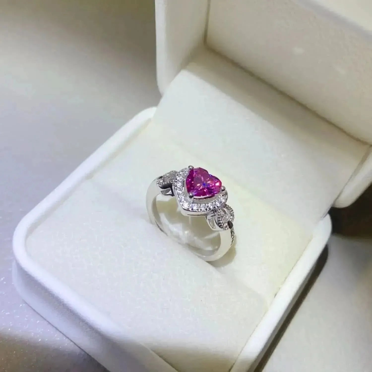 1 Carat Moissanite 925 Sterling Silver Ring - Bad Moms Club