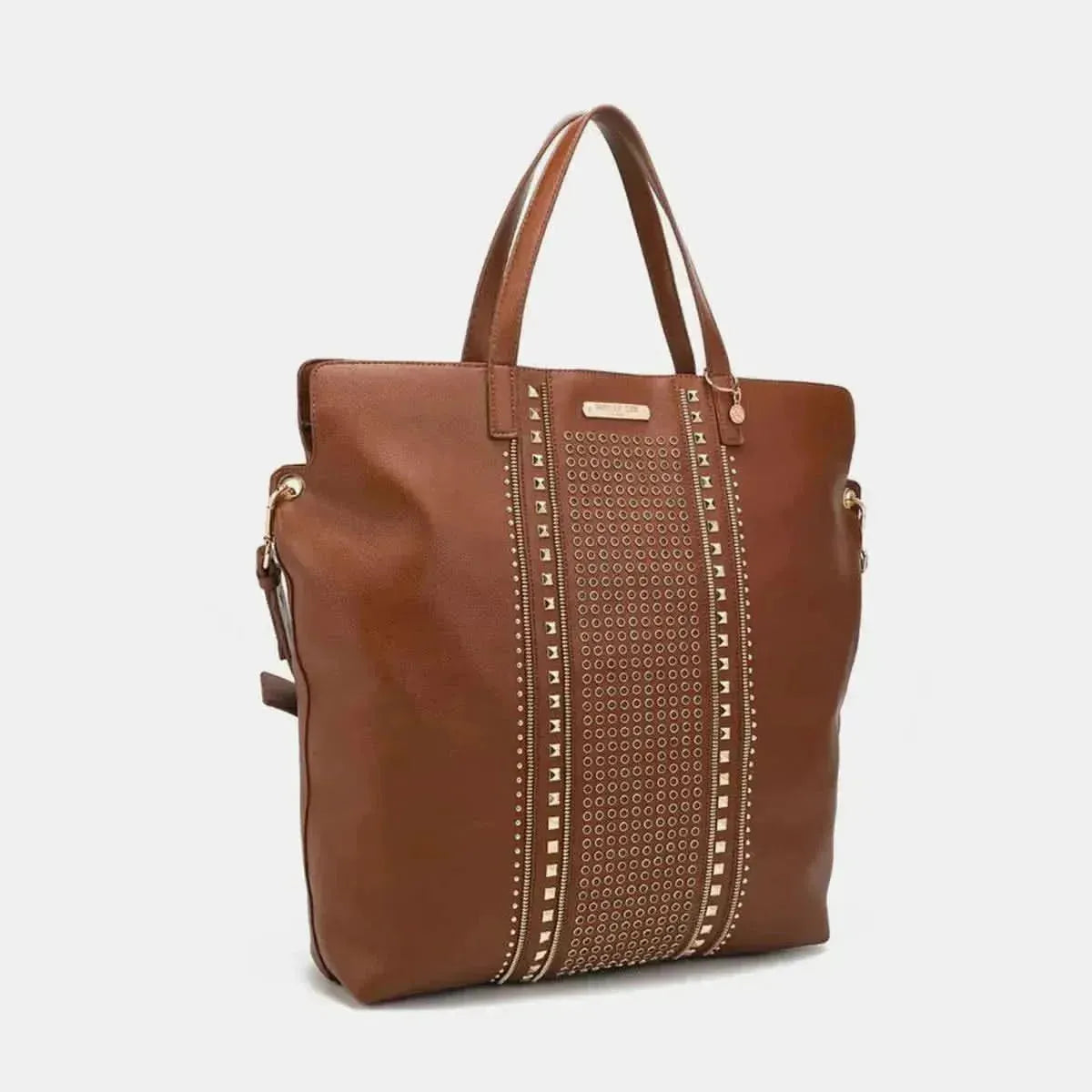 Nicole Lee USA Studded Large Tote Bag - Bad Moms Club