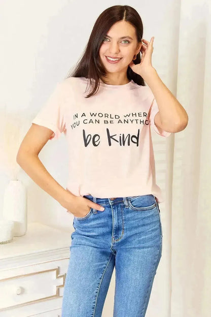 Simply Love Slogan Graphic Cuffed T-Shirt - Bad Moms Club