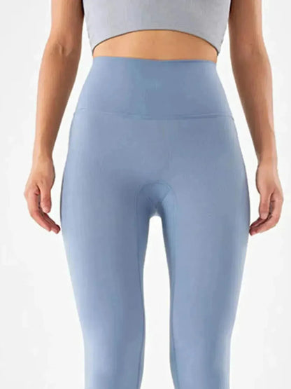 Wide Waistband Sports Leggings - Bad Moms Club