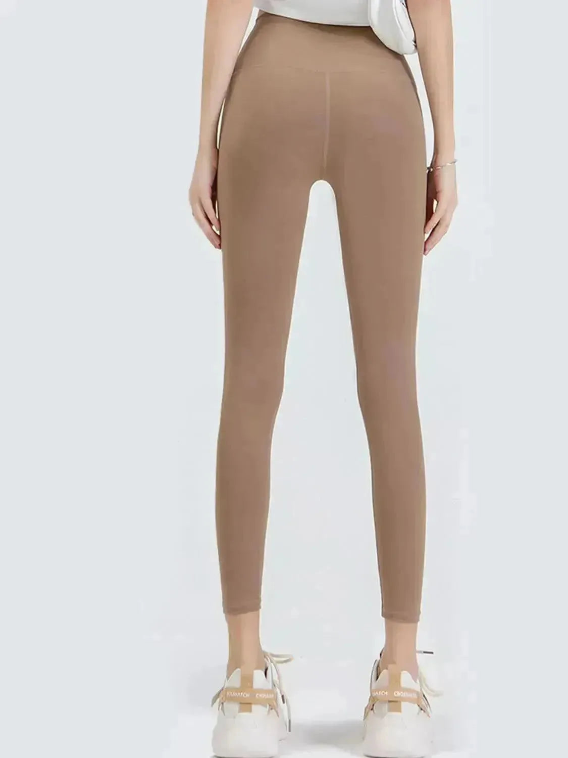 Wide Waistband Sports Leggings - Bad Moms Club