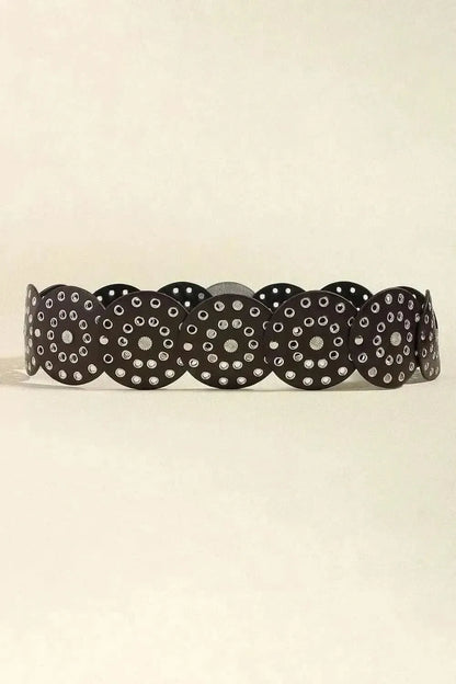 Vintage PU Leather Wide Belt - Bad Moms Club