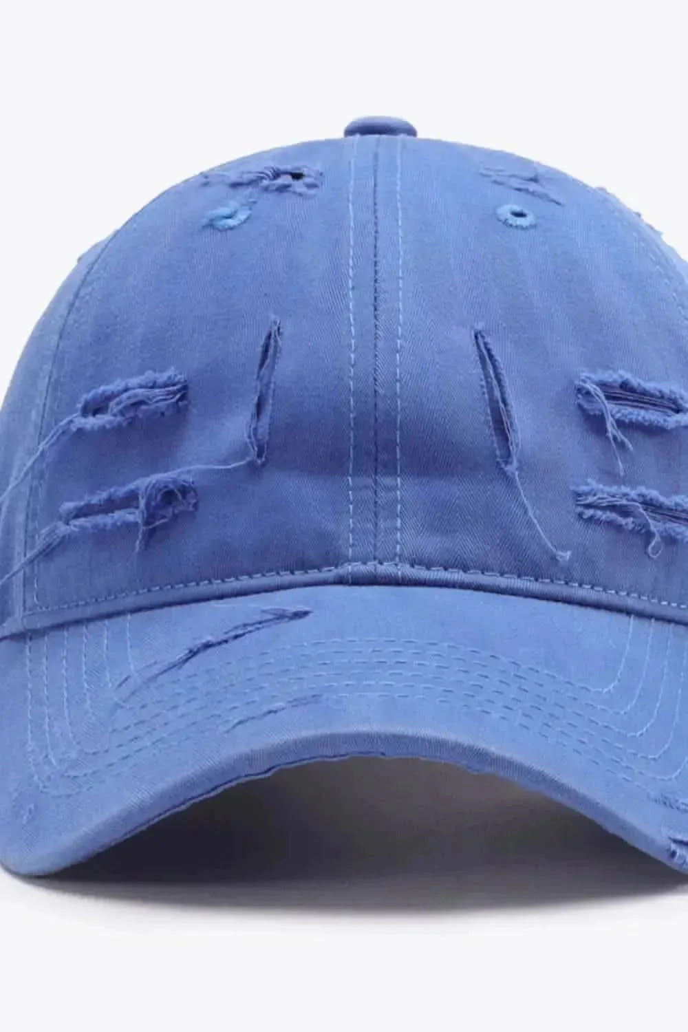 Distressed Adjustable Baseball Cap - Bad Moms Club