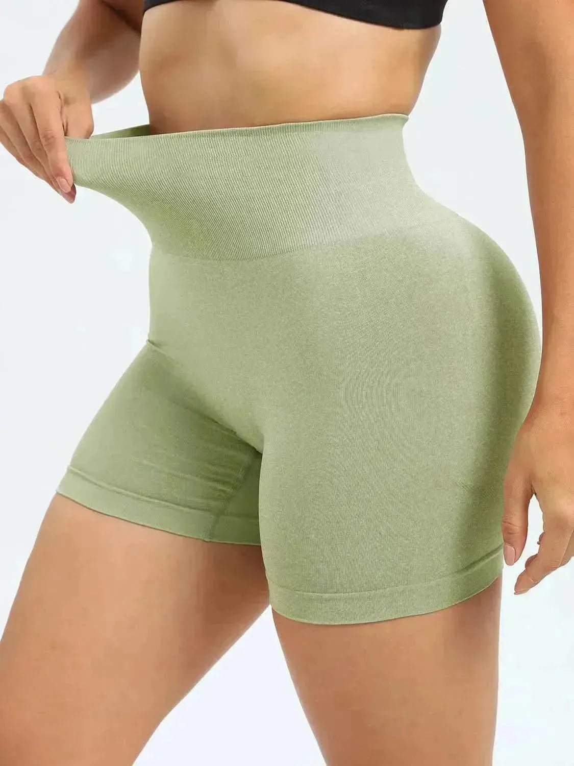 High Waist Active Shorts - Bad Moms Club