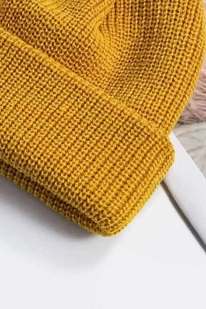 Cozy Rib-Knit Cuff Beanie - Bad Moms Club