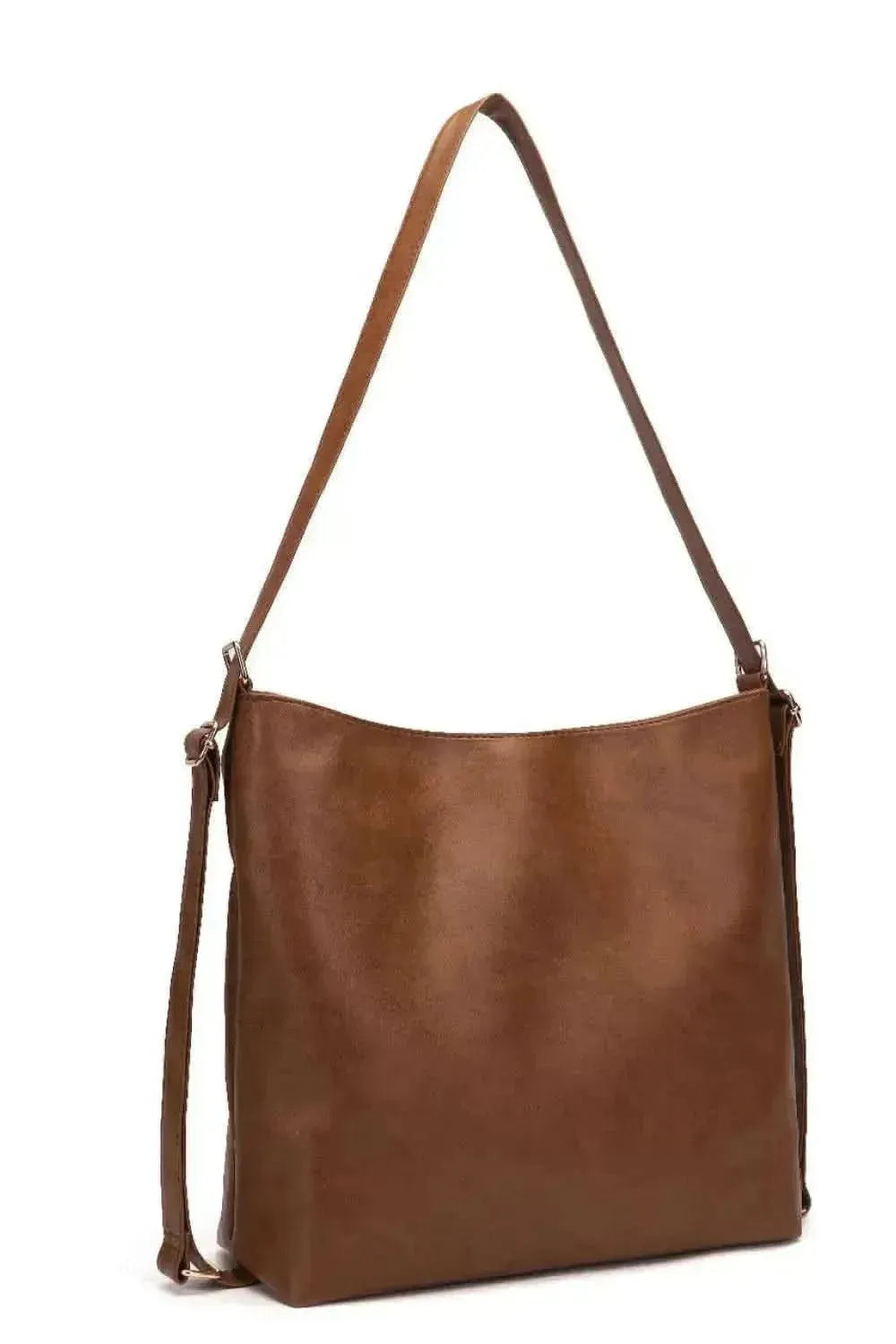 Large PU Leather Crossbody Bag - Bad Moms Club
