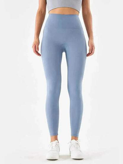 Wide Waistband Sports Leggings - Bad Moms Club