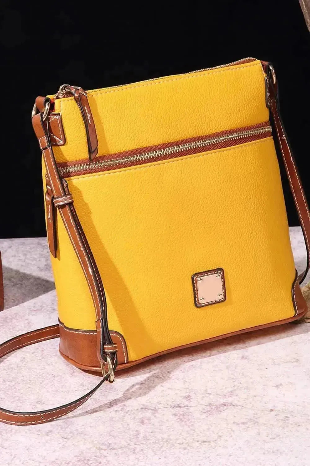 PU Leather Crossbody Bag - Bad Moms Club