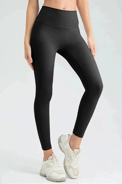 High Waist Skinny Active Pants - Bad Moms Club