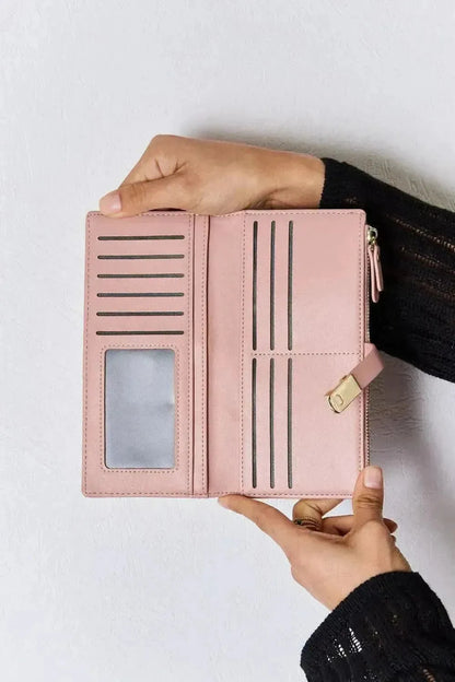 David Jones Texture PU Leather Wallet - Bad Moms Club