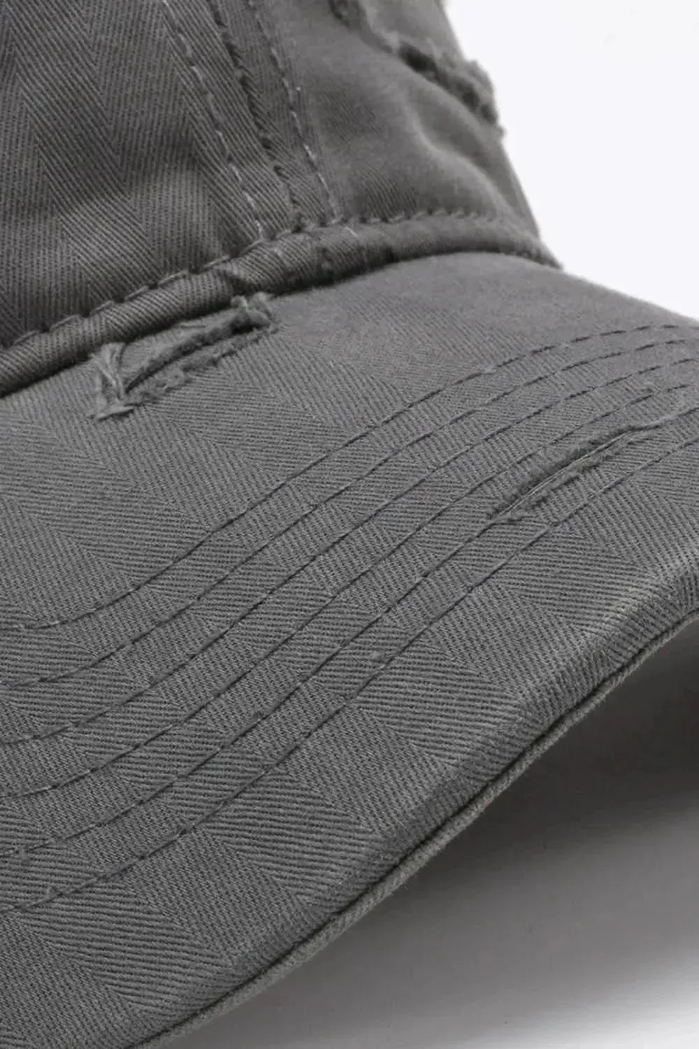 Distressed Adjustable Baseball Cap - Bad Moms Club